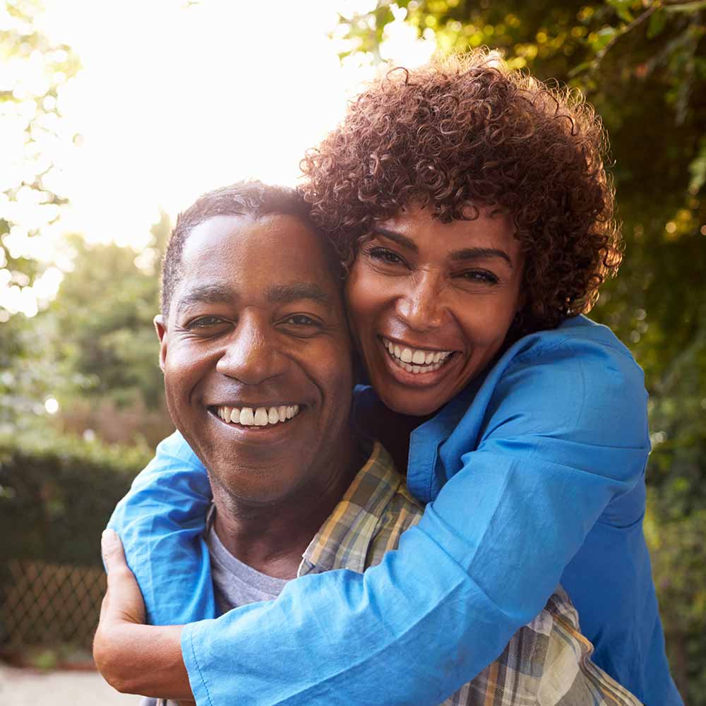 Couple Smiling